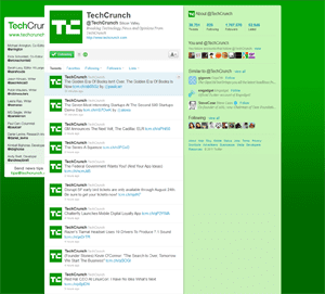 tech crunch twitter account